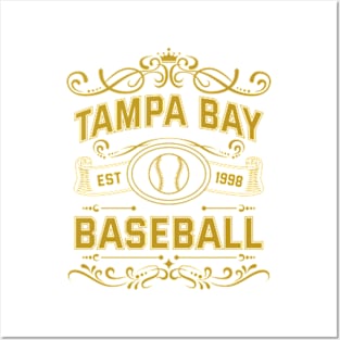 Tintage Tampa Bay Baseball Posters and Art